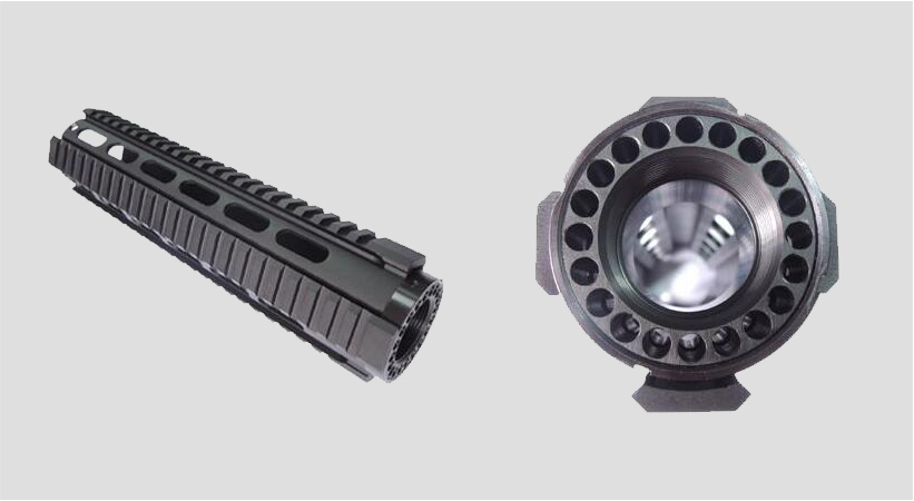 M4 Aluminum CNC Handguard-10“